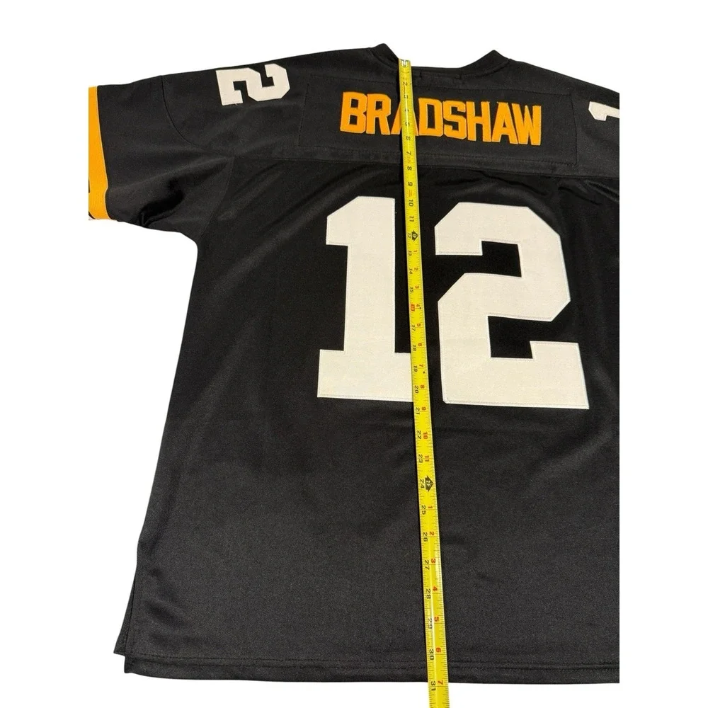 Terry Bradshaw Mitchell & Ness Authentics Philadelphia Pa #12 Throwback Jersey